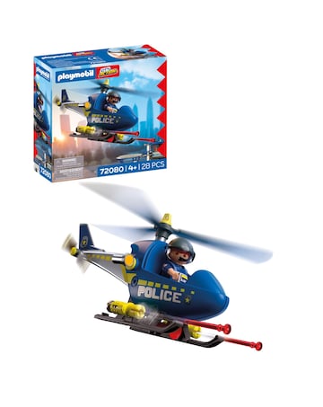 Playmobil Police Helicopter Set