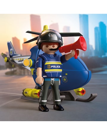 Playmobil Police Helicopter Set
