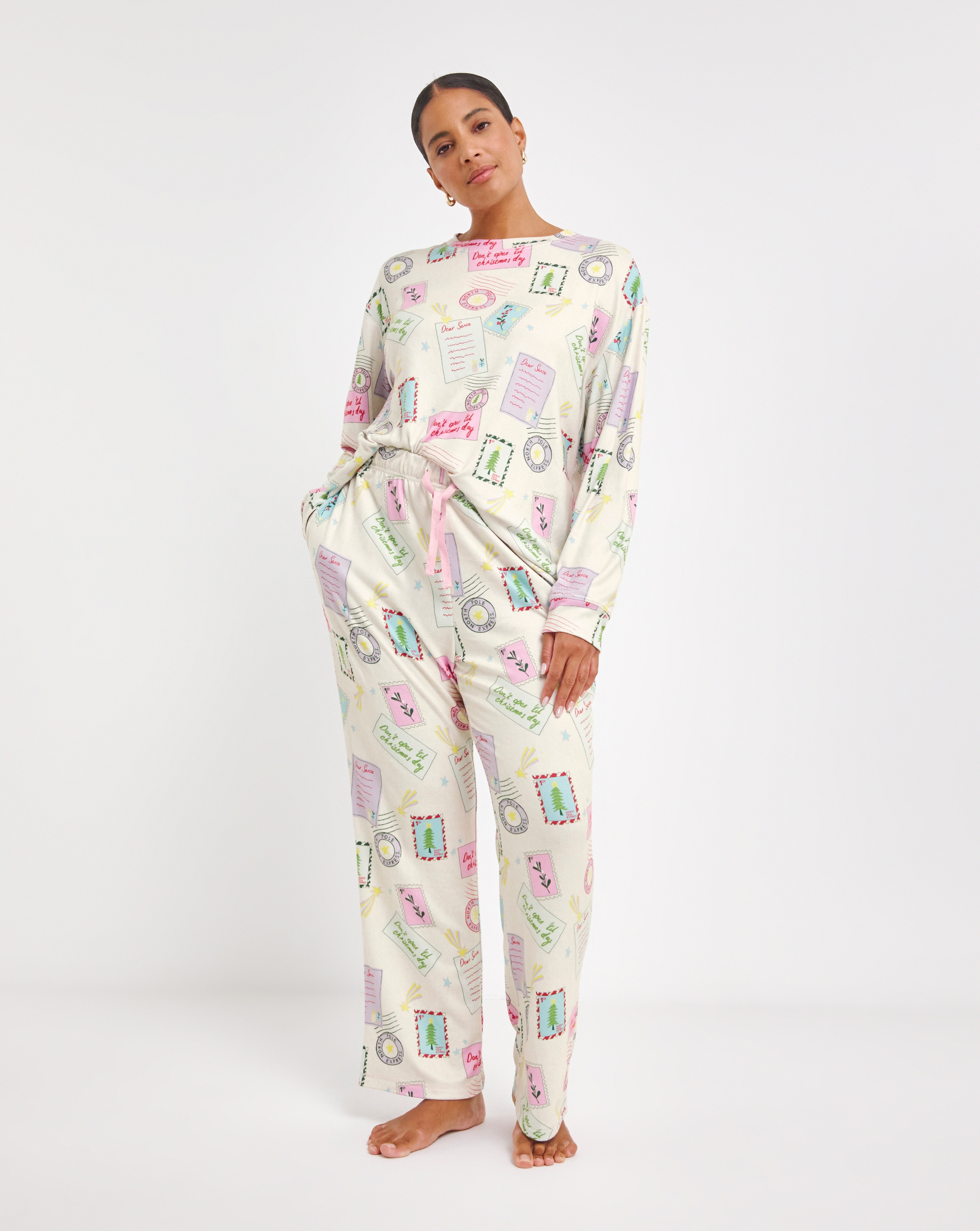 Supersoft Christmas Postcard Twosie