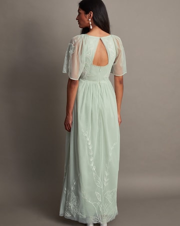 Monsoon Kacia Embroidered Maxi Dress