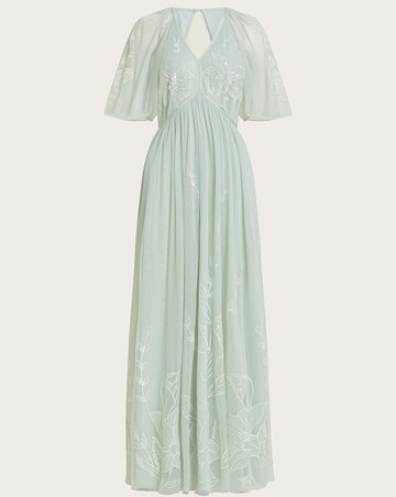 Monsoon Kacia Embroidered Maxi Dress