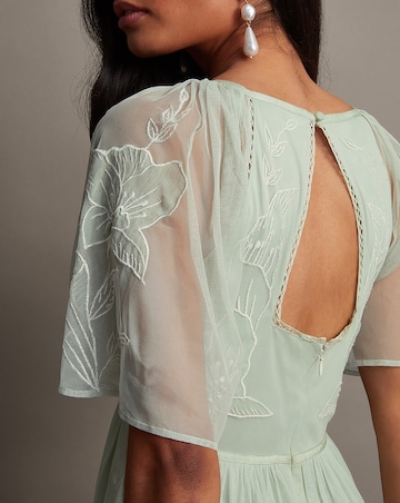 Monsoon Kacia Embroidered Maxi Dress