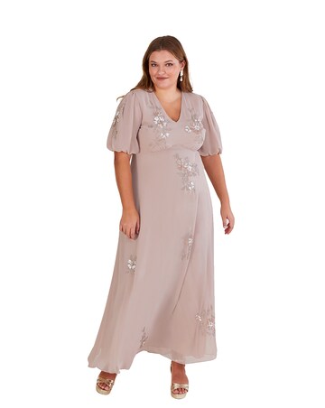 Monsoon August Embellished Maxi Dress