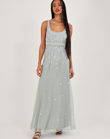 Monsoon Eugiene Embroidered Maxi Dress
