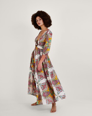Monsoon Paisley Scarf Print Maxi Dress