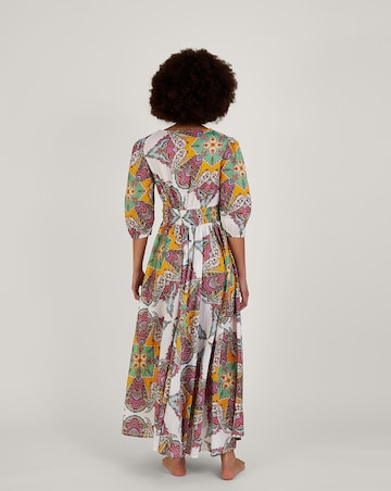 Monsoon Paisley Scarf Print Maxi Dress