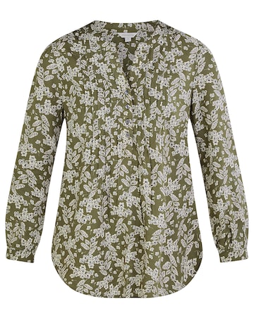 Monsoon Longline Print Pullover Blouse