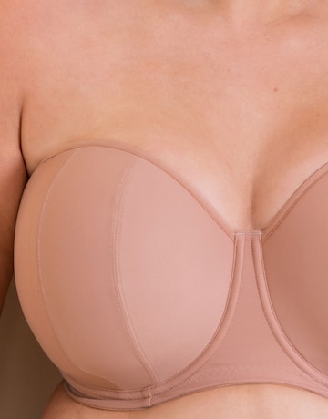 Curvy Kate Luxe Strapless Bra Latte Beige