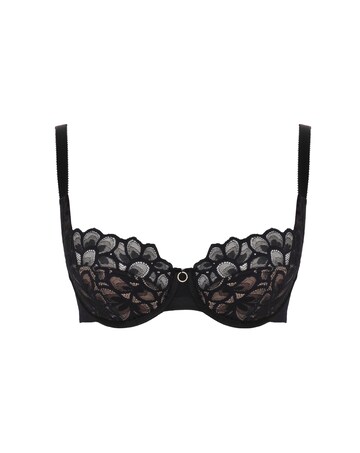 Panache Allure Balcony Wired Bra Black/Latte