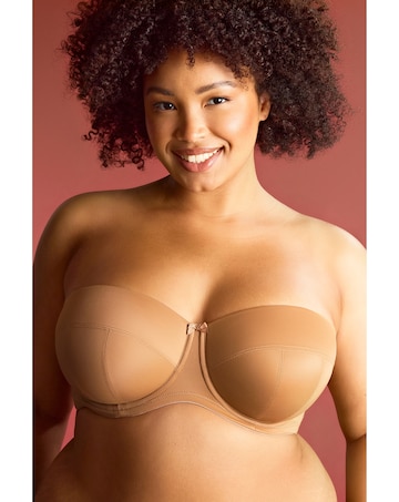 Sculptresse by Panache Dana Strapless Wired Bra Caramel