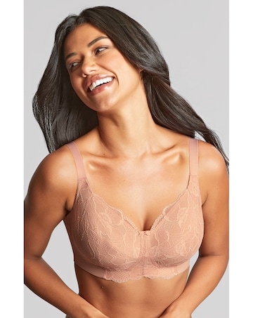 Panache Rocha Lace Full Cup Non Wired Bra Misty Rose