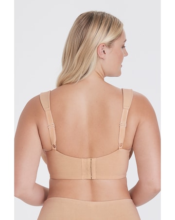 Miss Mary of Sweden Cotton Wired T Shirt Bra Beige