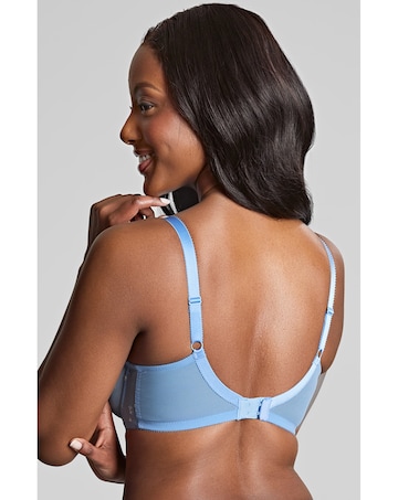 Panache Blossom Balcony Wired Bra Blue Daisy Chain