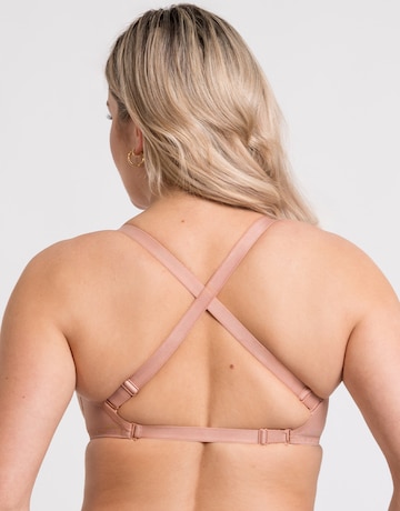 Curvy Kate Superhero Multiway Padded Plunge Wired Bra Latte