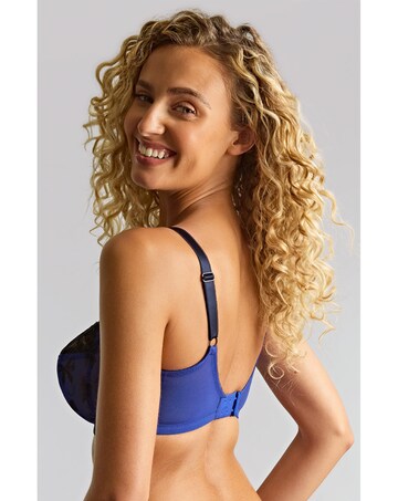Panache Nina Balcony Wired Bra Blue Bows