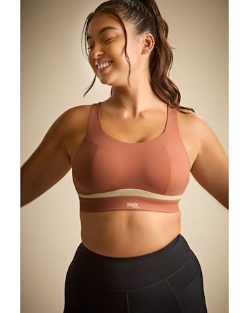 Panache Freedom Non Wired Non Padded Sports Sienna Rose/Chalk