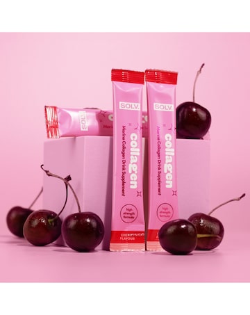 SOLV Cherry Liquid Collagen Sachet 16ml (14 Pack)