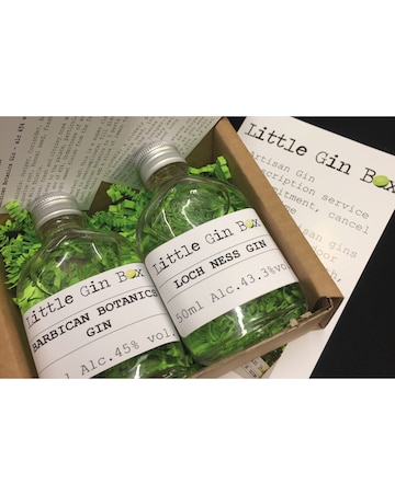 Three Months Gin Subscription with Little Gin Box E-Voucher