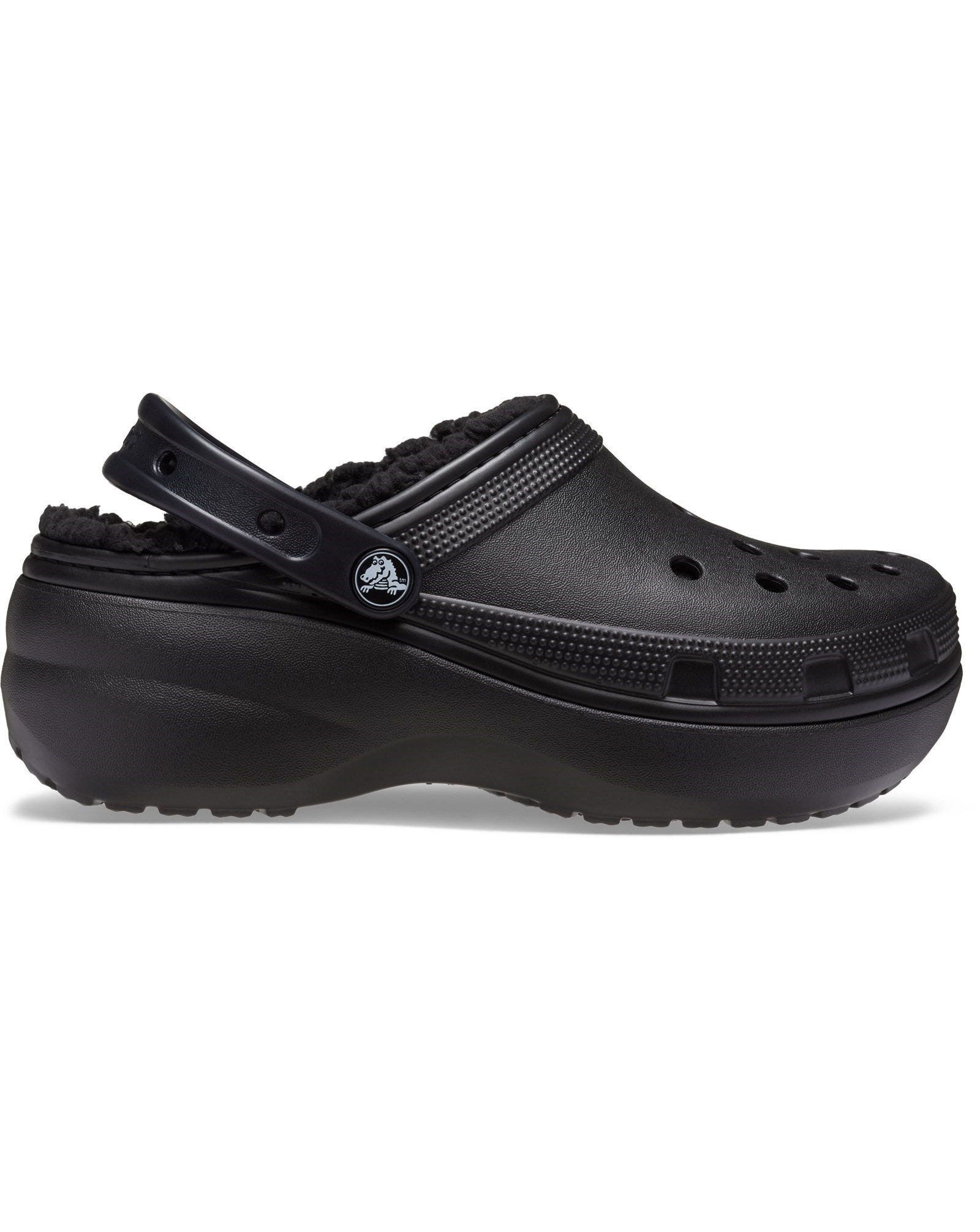 Crocs Classic Platform Lined Clog Simply Be