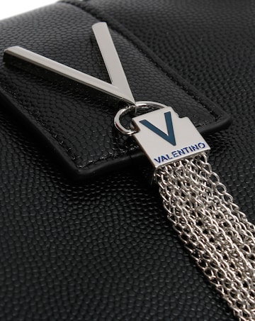 Valentino Bags Divina Pebbled Chain Tote Bag