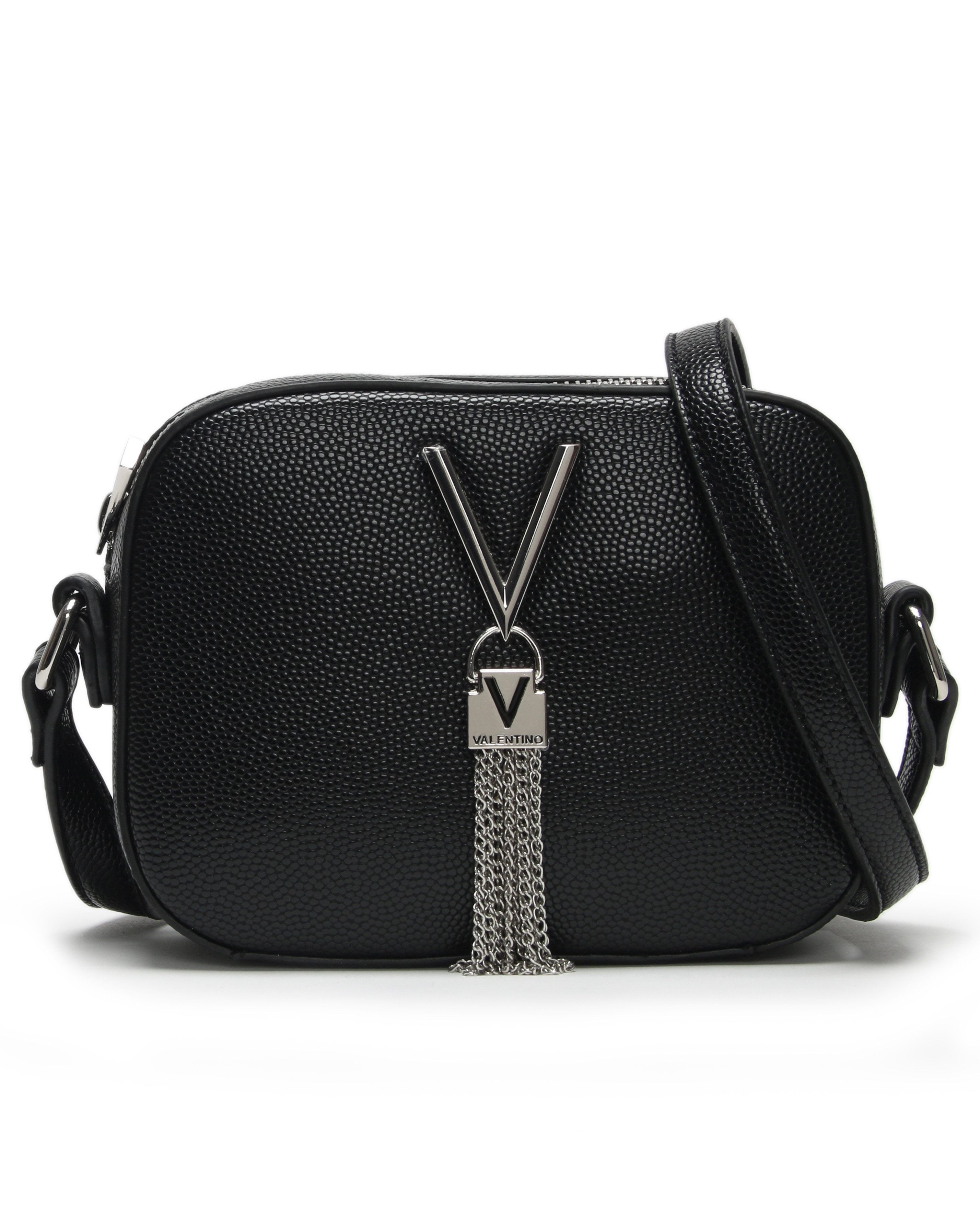 Valentino Bags Divina Pebbled Camera Bag