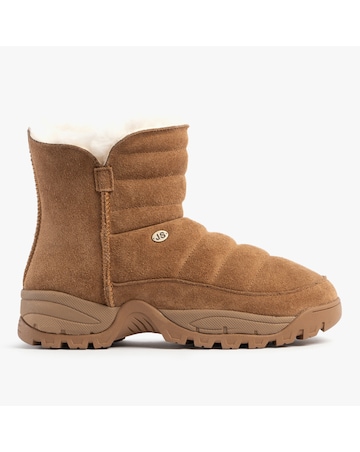 Just Sheepskin Ladies Hannah Sheepskin Padded Boot