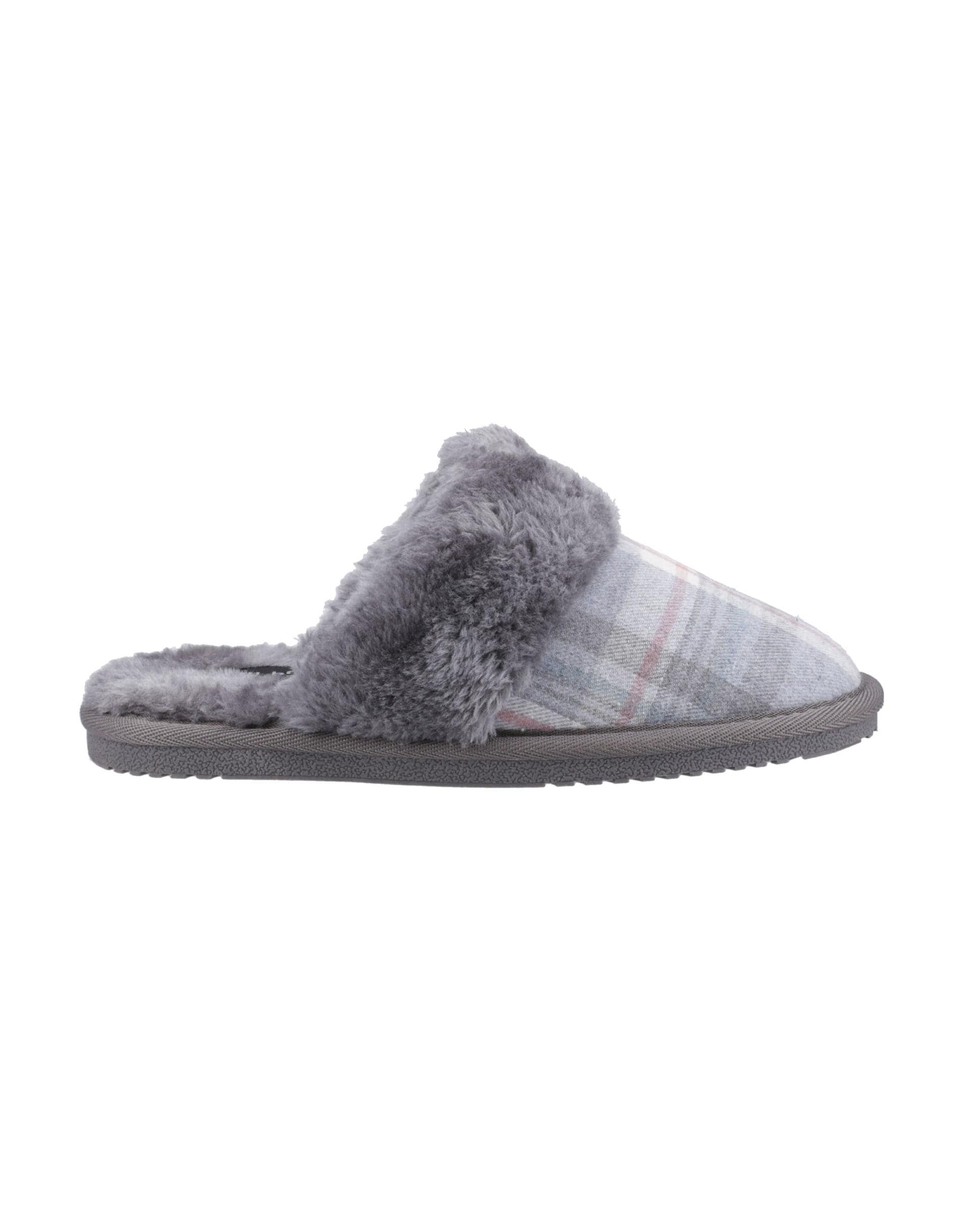 New In - Hush Puppies Arianna Plaid Slipper