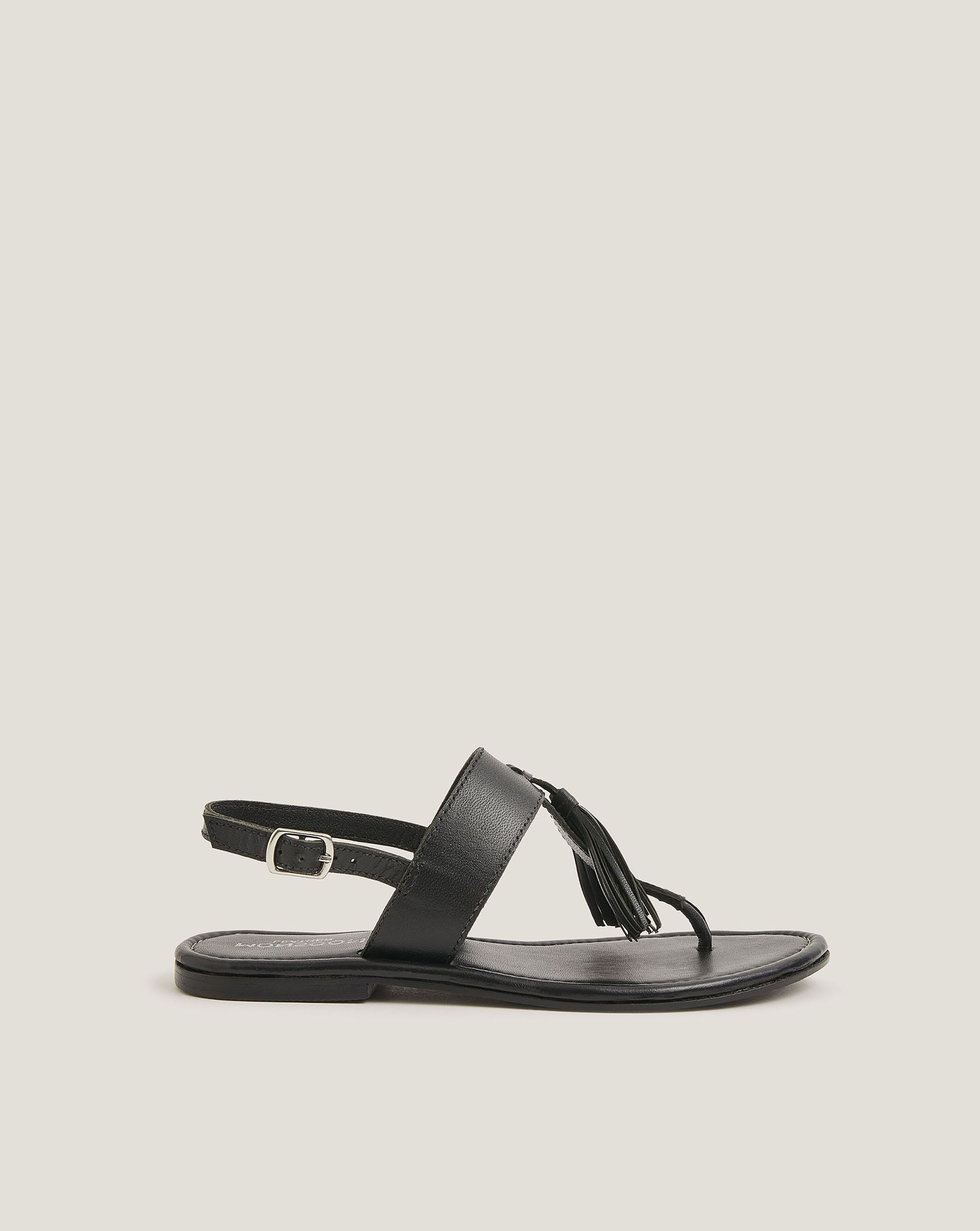 New In - Monsoon Cali Tassel Leather Sandals