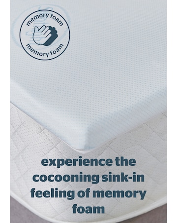 Silentnight Impress Memory Foam 5cm Mattress Topper