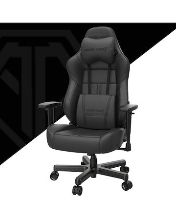 Anda seaT Dark Demon Dragon Premium Large Gaming Chair - Black