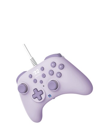 HORI HORIPAD Turbo Wired Controller for Nintendo Switch 2 - Cozy Lavender
