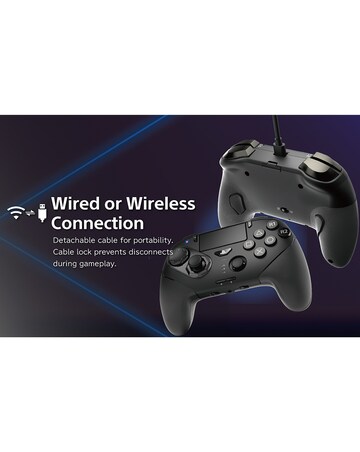 HORI Wireless Fighting Commander OCTA Pro for PS5 and PC - Black