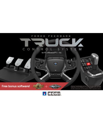 HORI Force Feedback Truck Control System for PC