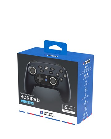 HORI HORIPAD Wireless Controller for Steam - Black