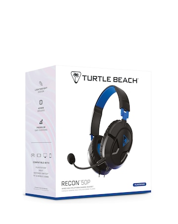 Turtle Beach Recon 50 Wired Headset for PS5 & PS4 - Black