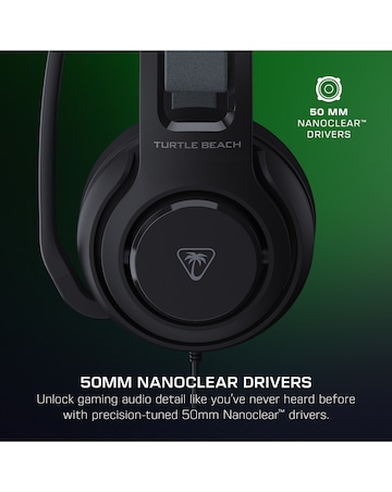 Turtle Beach Atlas 200 Wired Headset for Xbox, PlayStation & PC - Black
