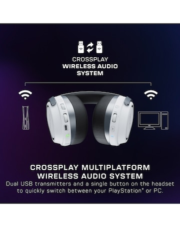 Turtle Beach Stealth 700 Gen 3 Wireless Gaming Headset for PS5 & PS4 - White