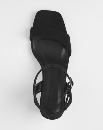 Rimini Barely There Block Heeled Sandals Wide Fit