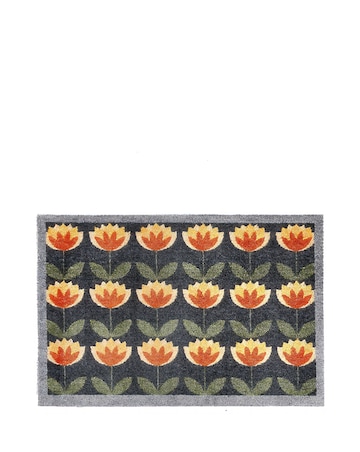 My Mat Retro Floral Washable Doormat