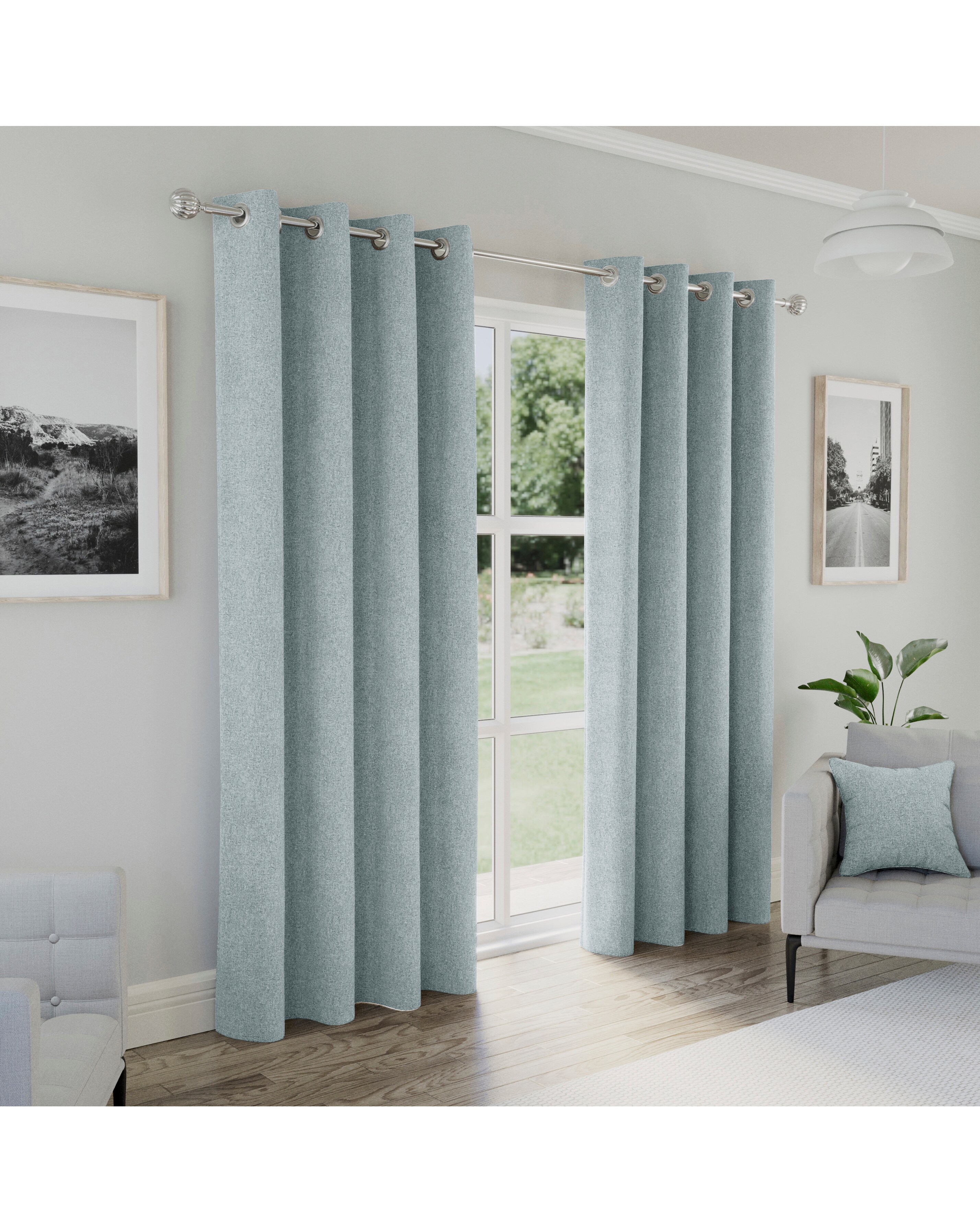 Austin Blackout Thermal Eyelet Curtains