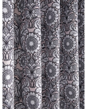 Laurence Llewelyn Bowen Romilly Velvet Eyelet Curtain