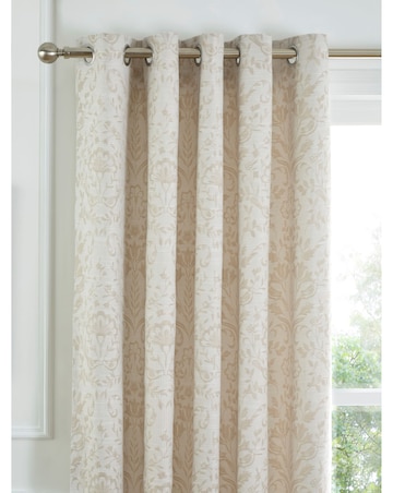 Curtina Marple Thermal Jacquard Eyelet Curtains