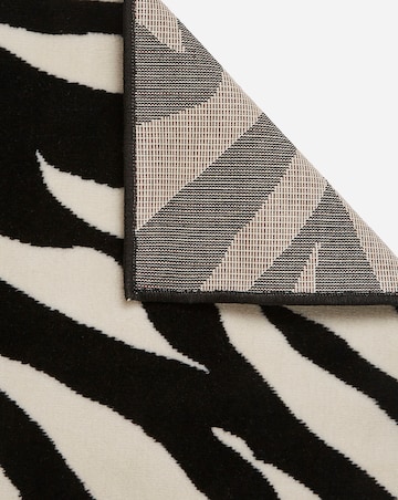Maestro Zebra Print Woven Rug