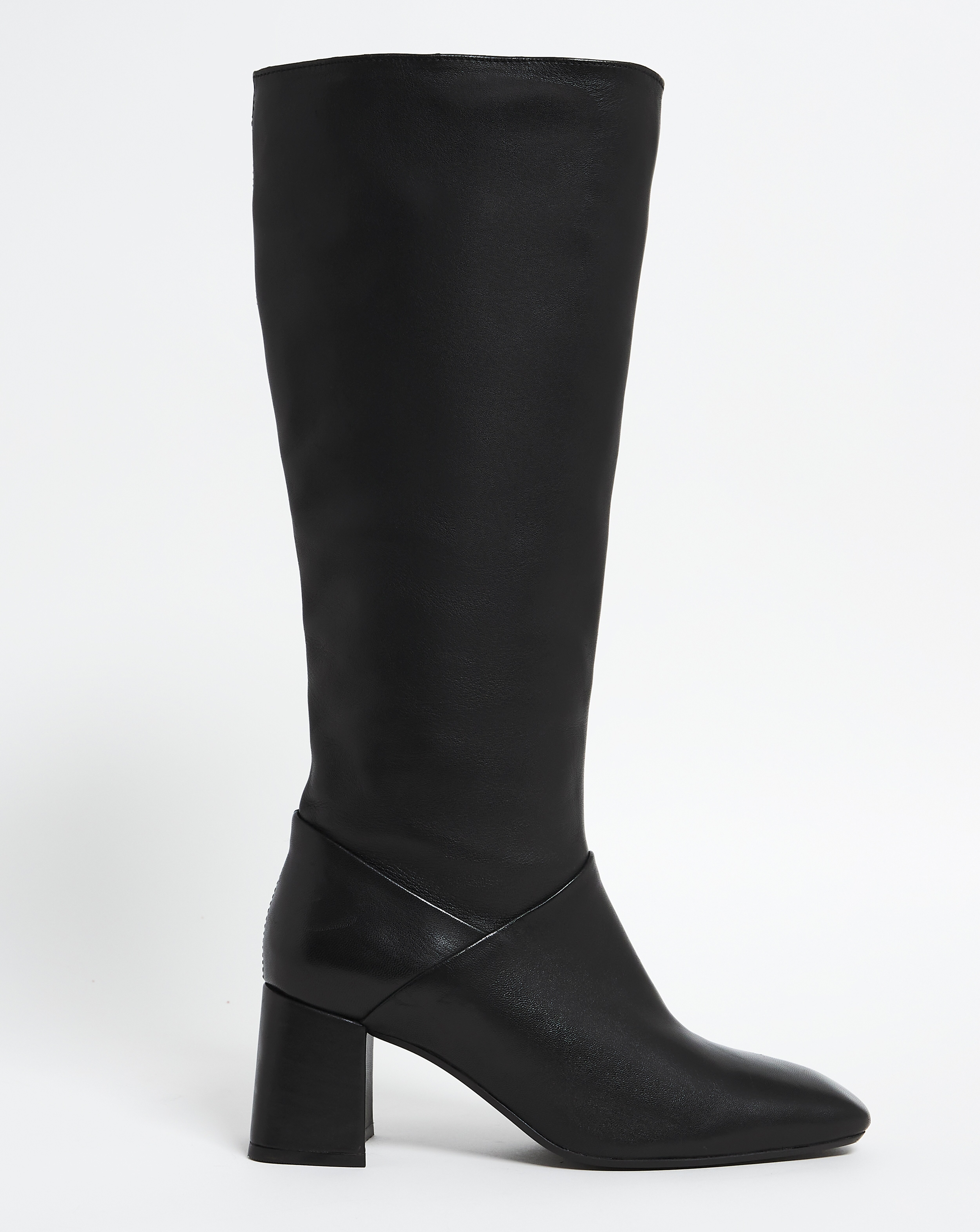 Naomi Leather Knee Boots Ex Wide Fit 