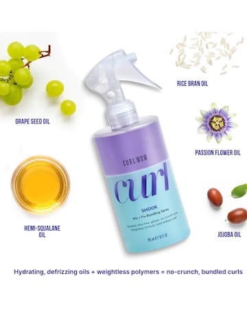 Color Wow Curl Wow Shook Mix + Fix Bundling Spray 295ml