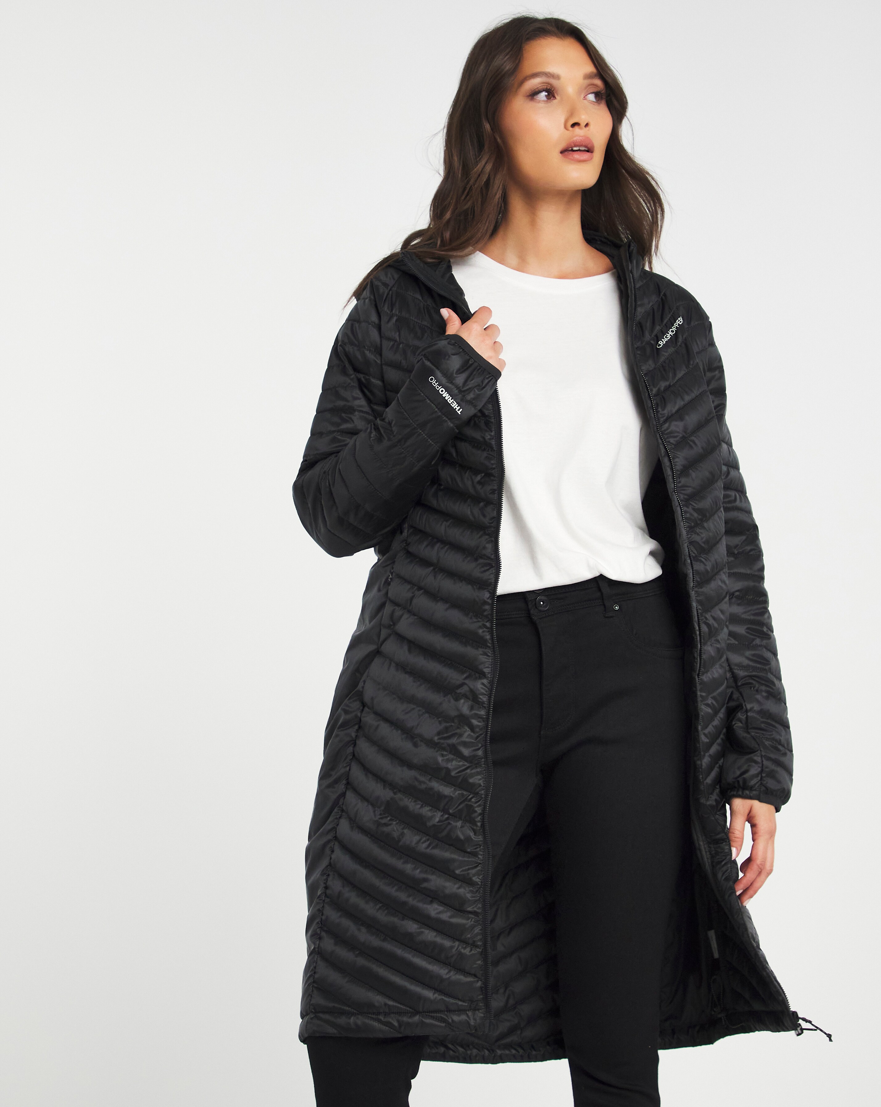 Craghoppers Expolite Long Hooded Jacket Simply Be
