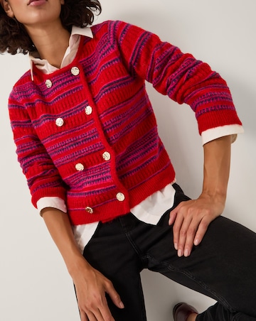Monsoon Starla Double Breasted Cardigan