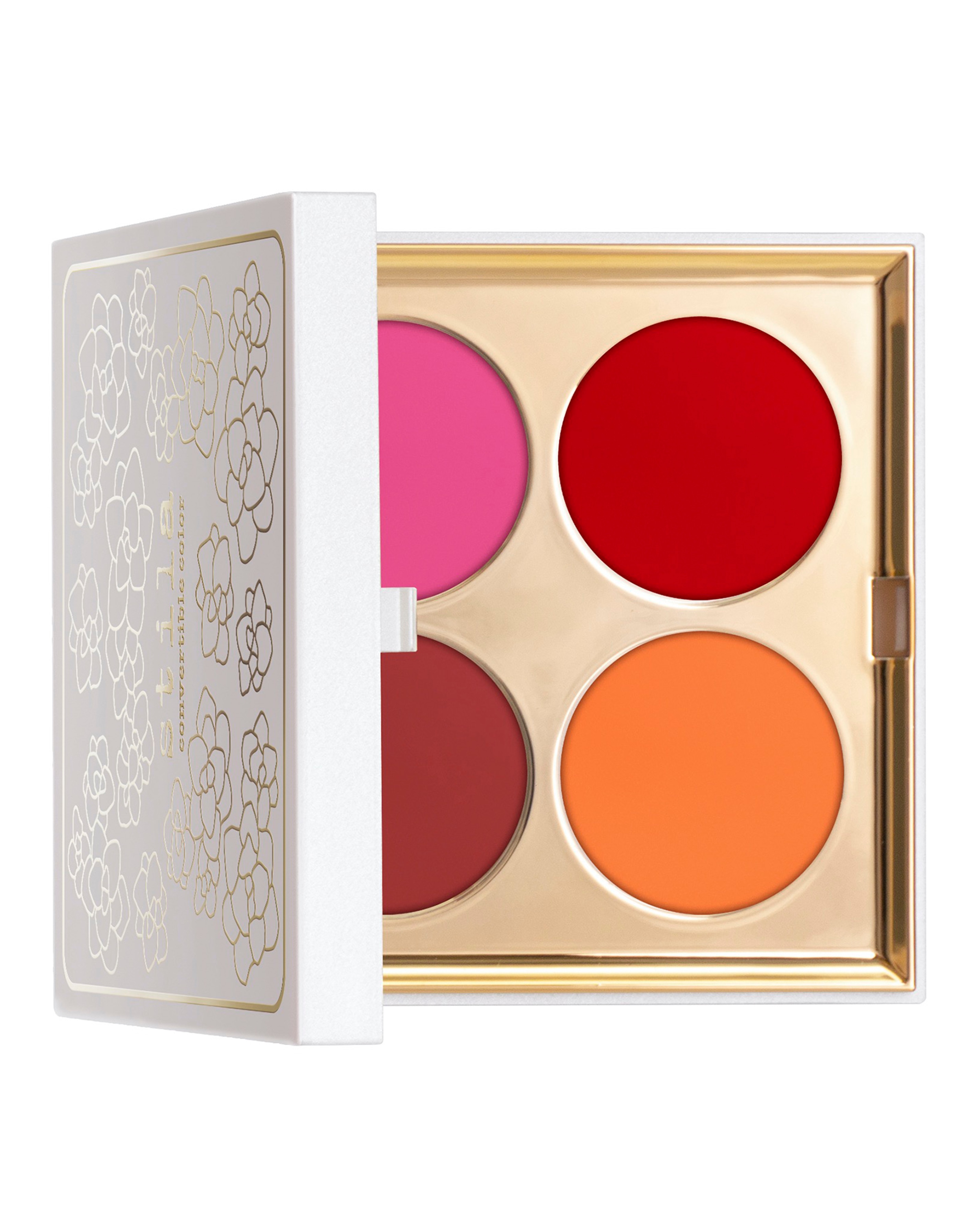 Stila - National Treasure Convertible Quad Palette - 2 in 1 Lipstick & Blush - Exclusive Shade