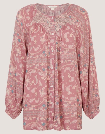 Monsoon Mandy Paisley Print Blouse