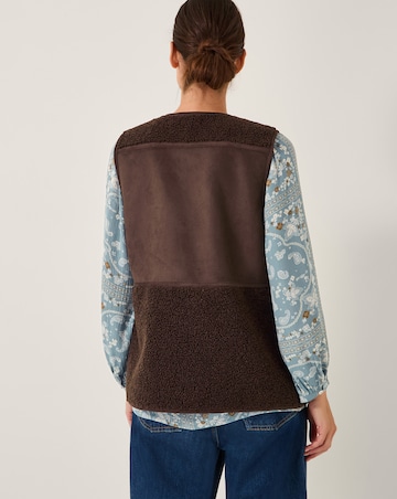 Monsoon Teri Borg Duffle Gilet